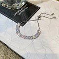Strass Armband Ins Mode Glänzend Verstellbares Armband Damen Schmuck