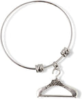 Emerald Park Jewelry Fashion Clothing Hanger Fancy Charm Bangle