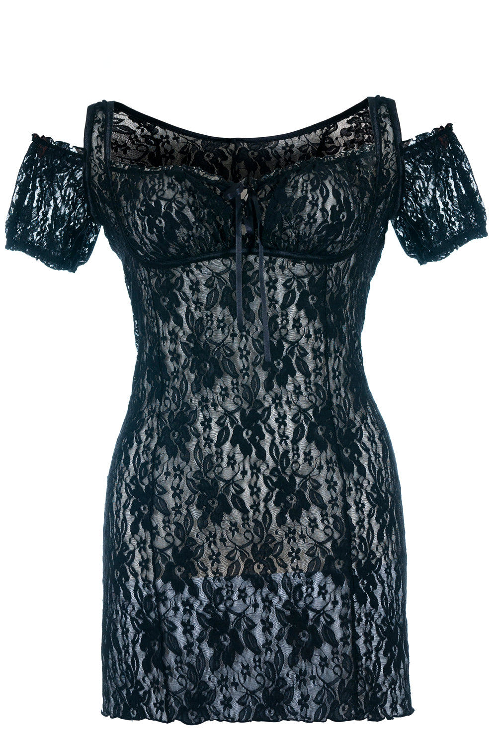 black chemise SB/1007 54/56 Sexy Base-1