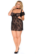 black chemise SB/1007 54/56 Sexy Base-0