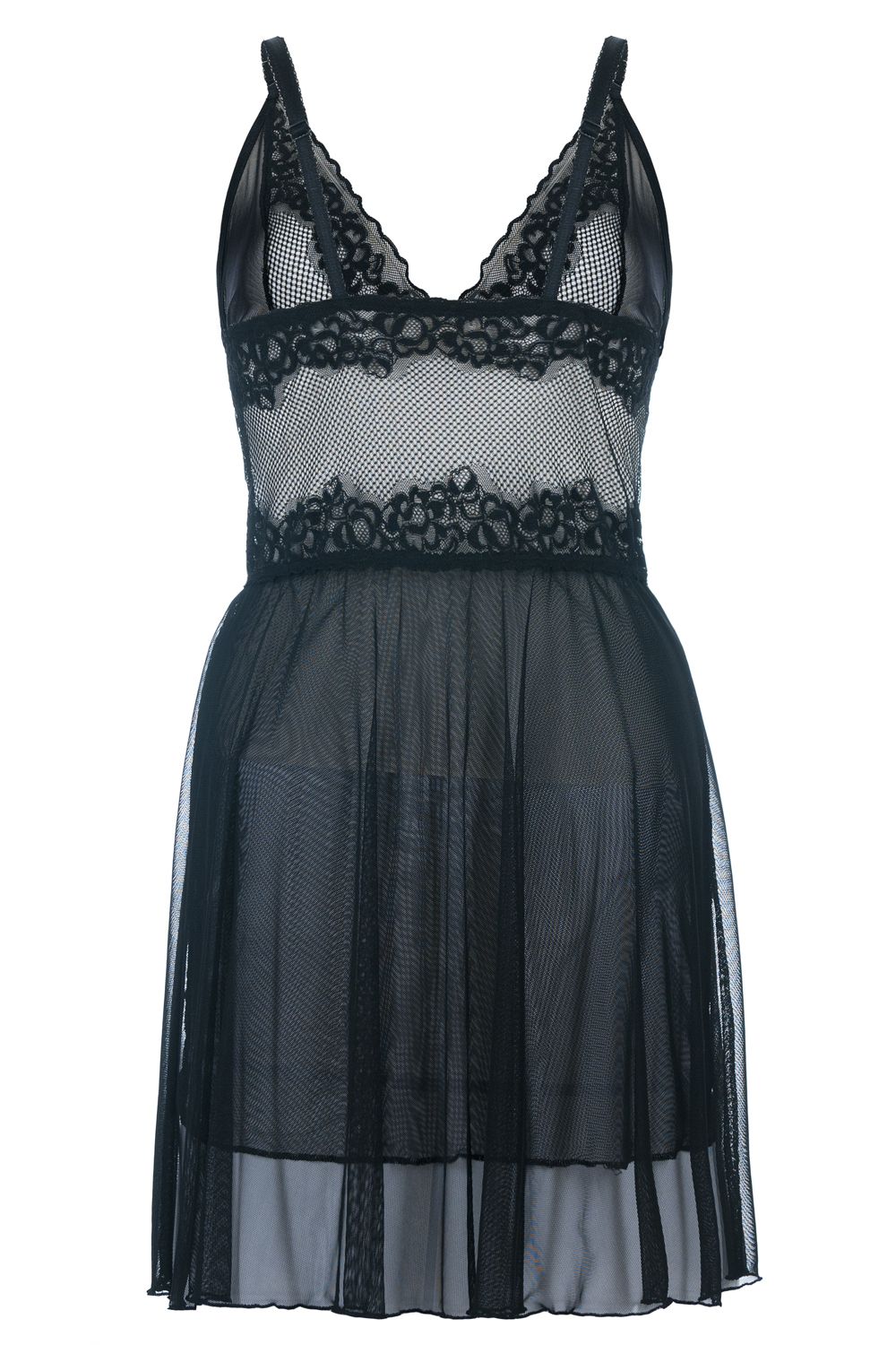 Schwarzes Chemise SB/1010 54/56 Sexy Base
