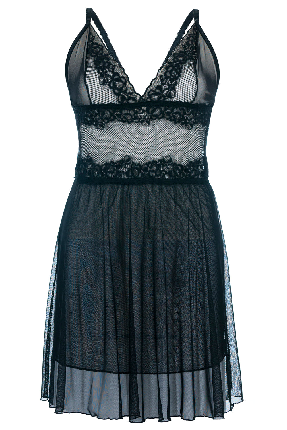 Schwarzes Chemise SB/1010 54/56 Sexy Base