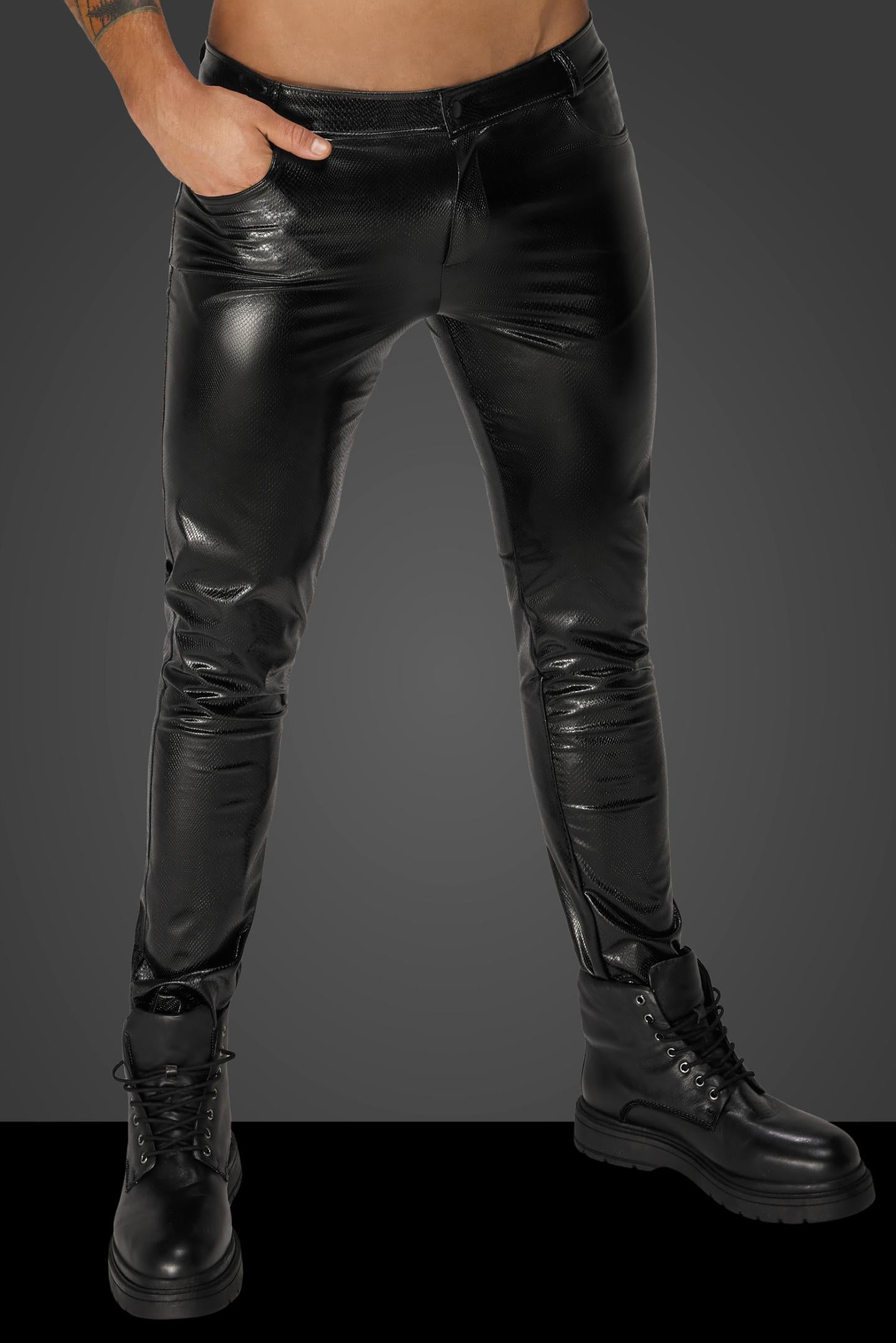 Snake Wetlook-Longpants H067 - 3XL