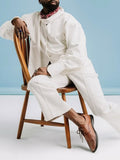 Off-White Oversized Blazer & Pants Set-3