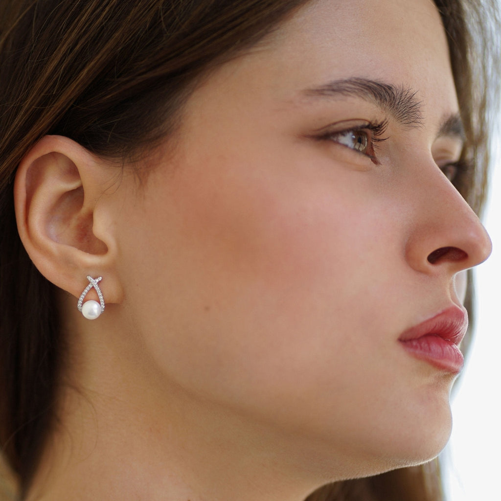 Earrings Serenity - Peaceful Design Earrings-1