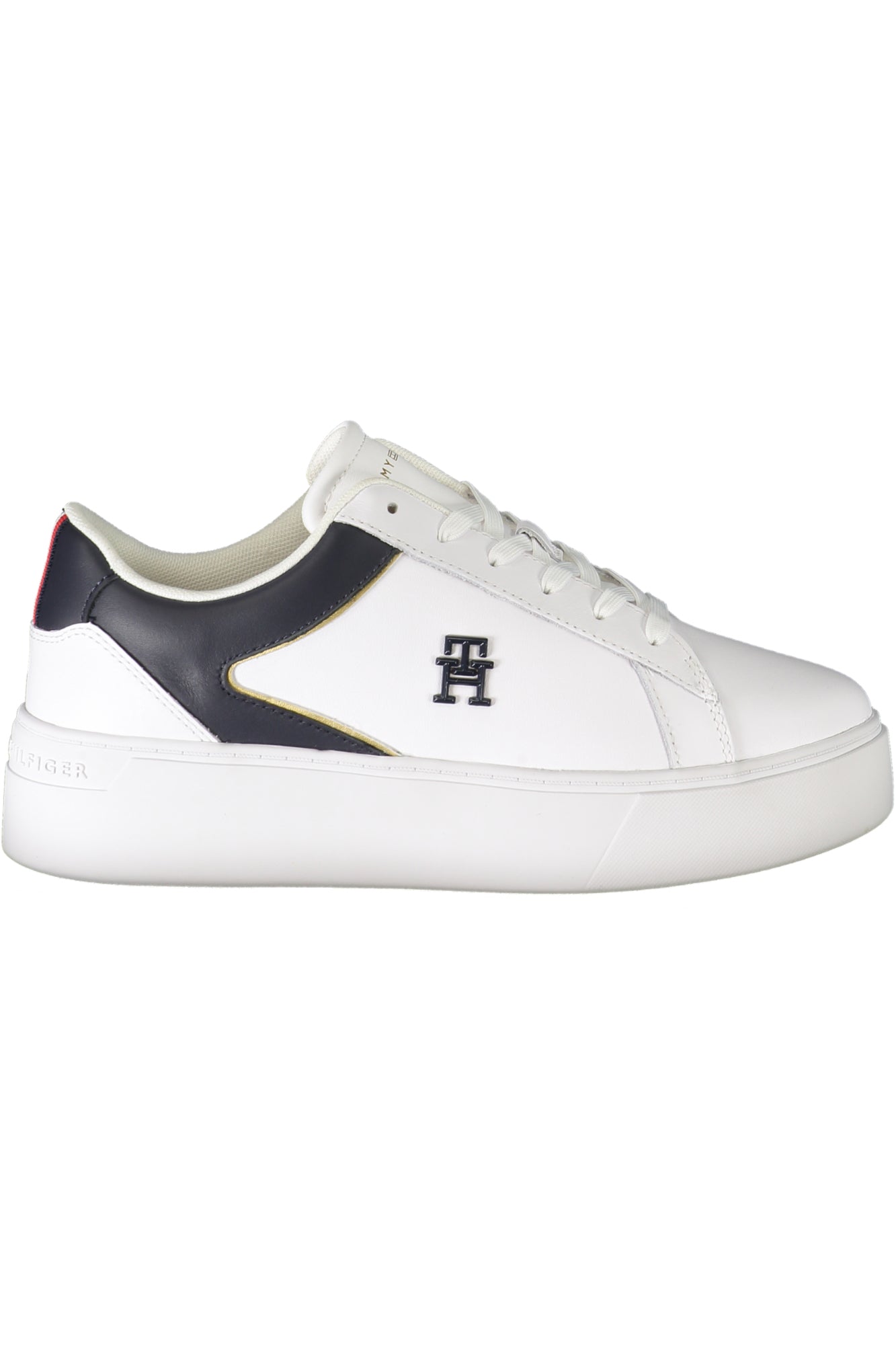 TOMMY HILFIGER WHITE WOMEN'S SPORTS SHOES-0