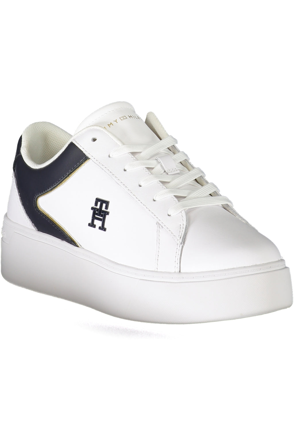 TOMMY HILFIGER WHITE WOMEN'S SPORTS SHOES-1
