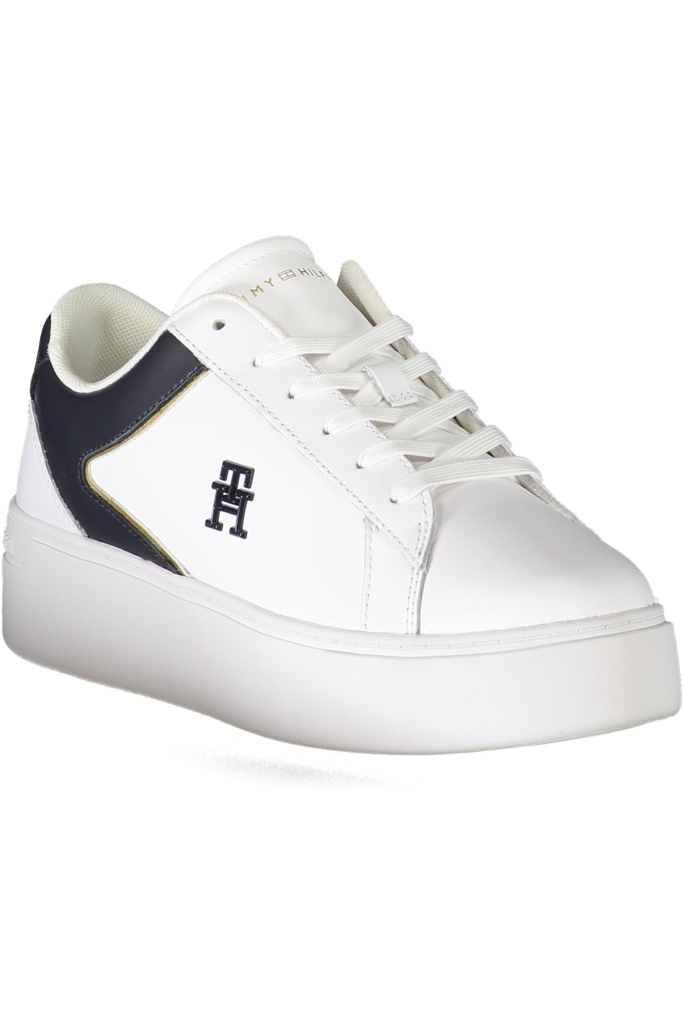 TOMMY HILFIGER WHITE WOMEN'S SPORTS SHOES-1